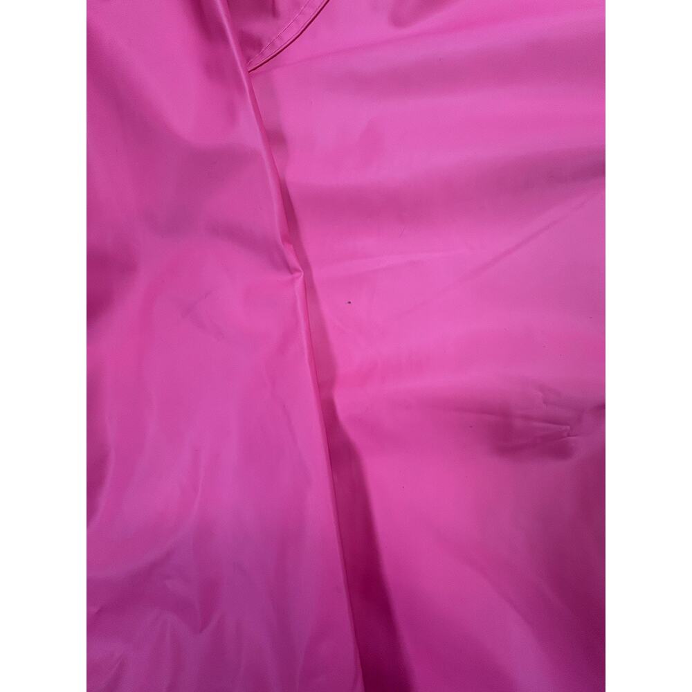 Misty Harbor Lined Rain Jacket Women's Large Pink Mid Length Hooded Coat Slicker - Picture 11 of 11